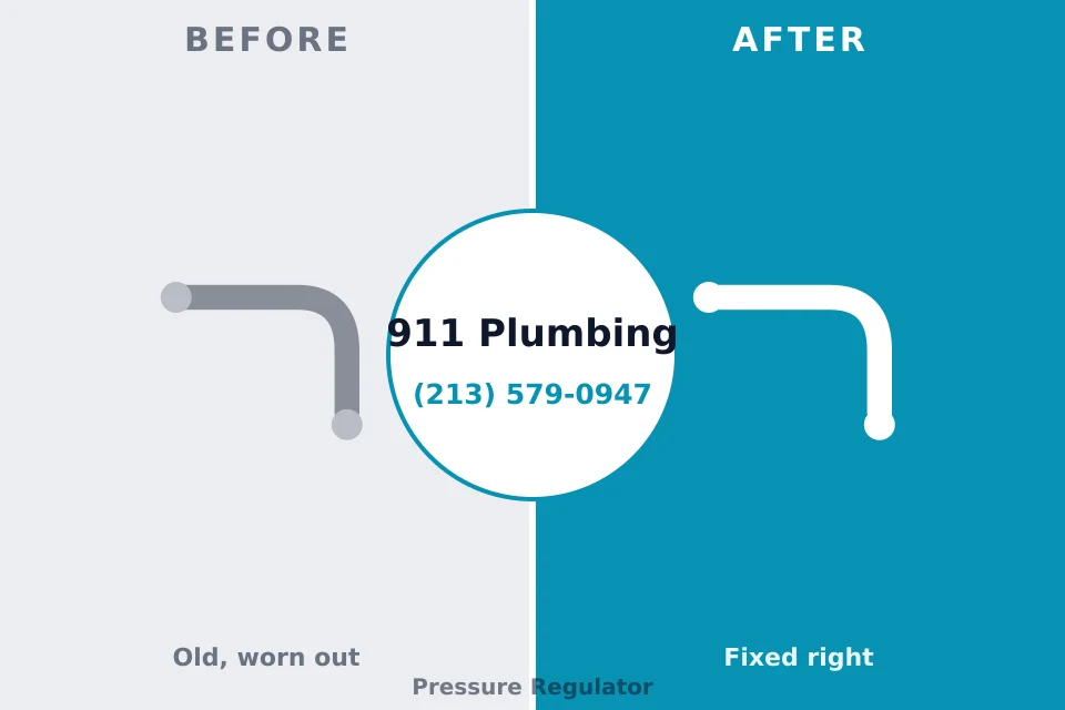 Before and after: plumbing repair St. Martin, MS